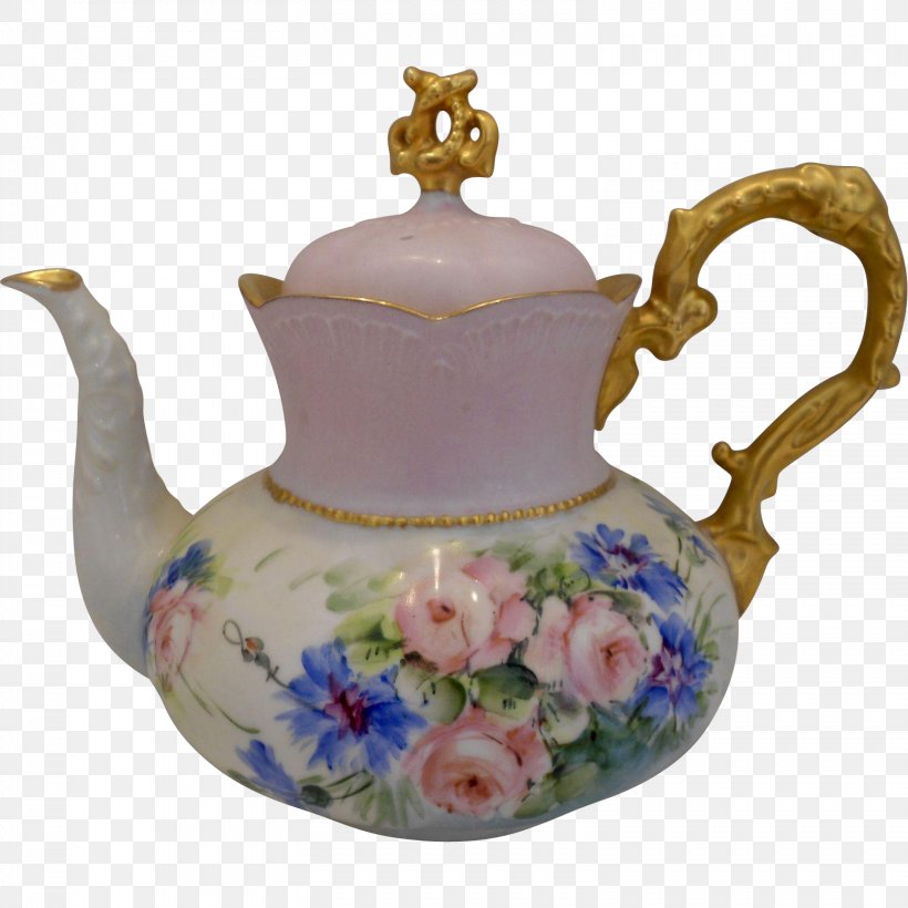 Teapot Kettle Porcelain Limoges, PNG, 1558x1558px, Teapot, Blue, Cafeteira, Ceramic, Coffeemaker Download Free