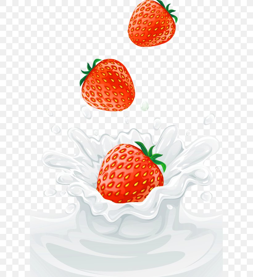 Strawberry Flavored Milk, PNG, 625x900px, Strawberry, Aedmaasikas, Cows Milk, Dairy, Flavored Milk Download Free