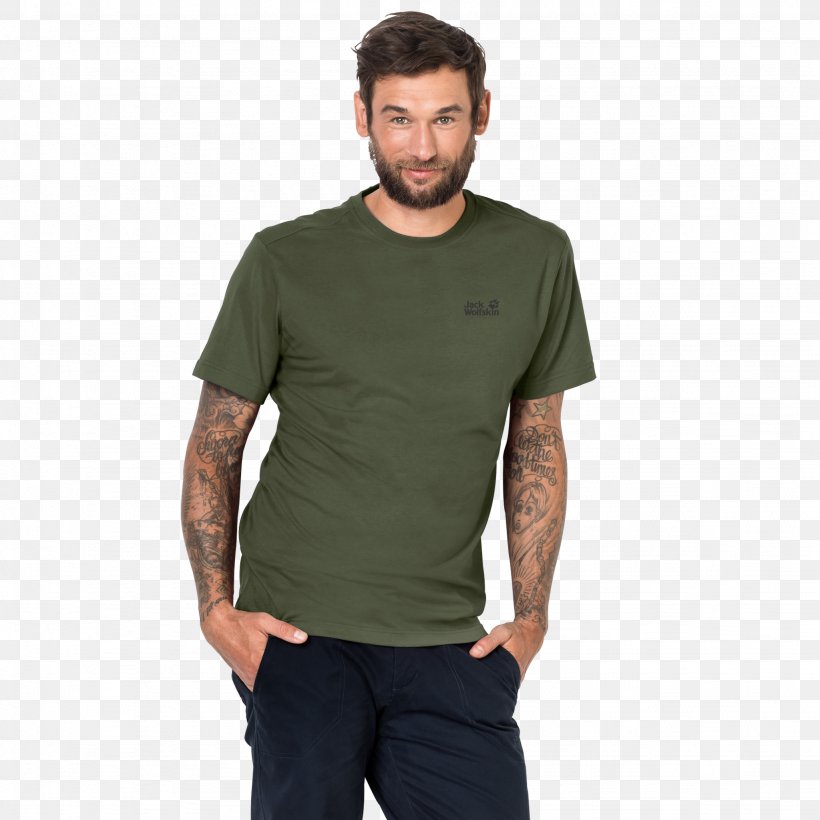 Long-sleeved T-shirt Clothing Jack Wolfskin, PNG, 2048x2048px, Tshirt, Clothing, Coat, Crew Neck, Fashion Download Free