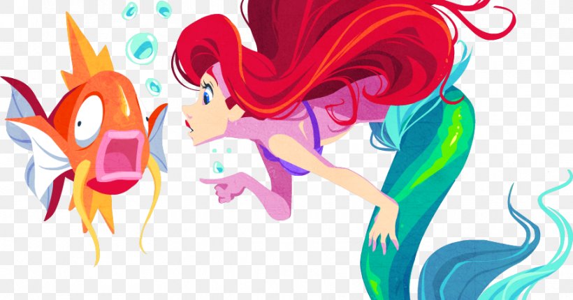 Ariel Pokémon X And Y Pikachu Pokémon Trainer, PNG, 907x476px, Watercolor, Cartoon, Flower, Frame, Heart Download Free