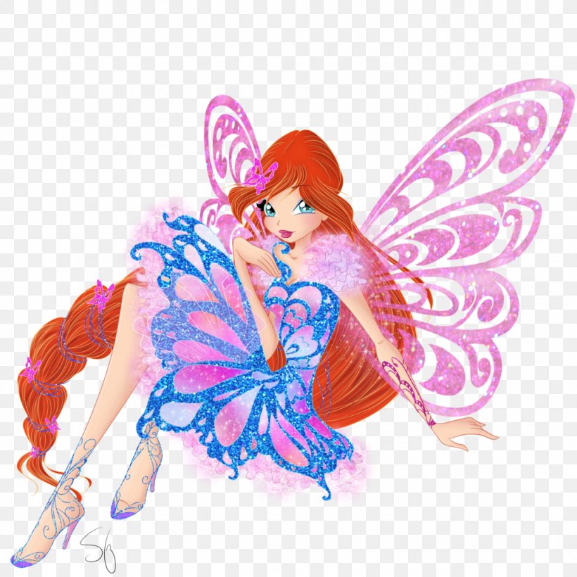 Bloom Butterflix Photography DeviantArt Digital Art, PNG, 1024x1024px, Bloom, Barbie, Butterflix, Butterfly, Character Download Free