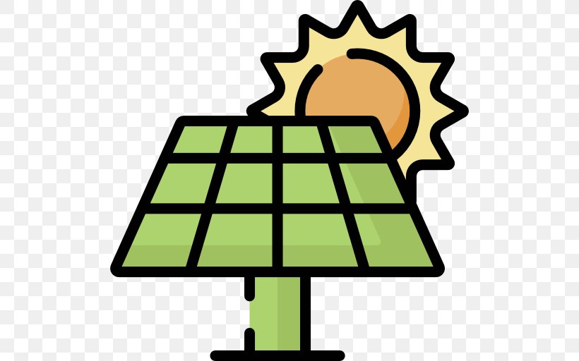 Solar Power Solar Energy Solar Panels Photovoltaic Power Station Renewable Energy, PNG, 512x512px, Solar Power, Area, Artwork, Electrical Grid, Energy Download Free