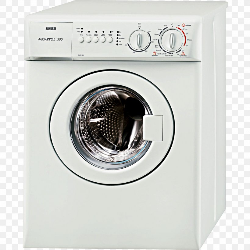 Washing Machines Zanussi ZWC1301 Laundry Kitchen, PNG, 1500x1500px, Washing Machines, Clothes Dryer, Combo Washer Dryer, Delivery, European Union Energy Label Download Free