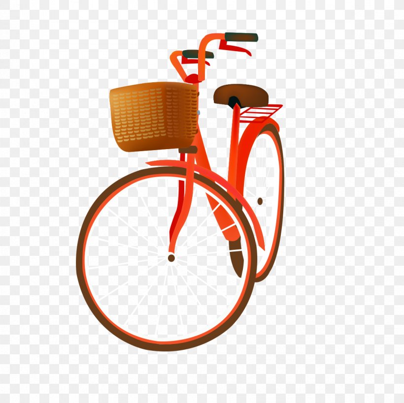Bicycle Cartoon Red, PNG, 1181x1181px, Bicycle, Cartoon, Designer, Drawing, Green Download Free