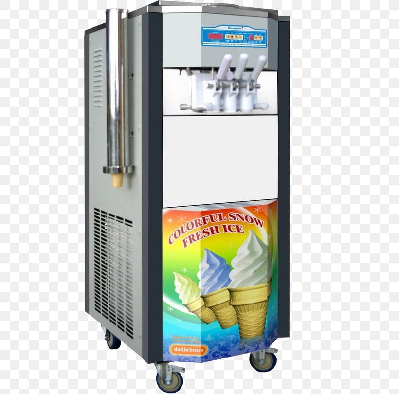 Ice Cream Makers Refrigerator Frozen Yogurt, PNG, 758x810px, Ice Cream, Cream, Dessert, Food, Freezers Download Free