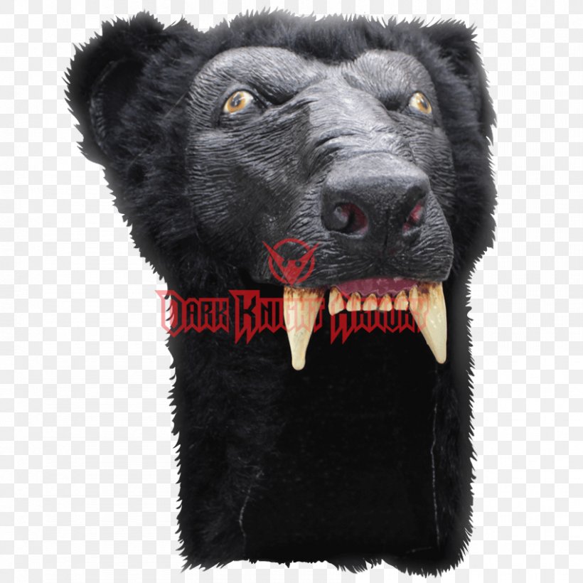 American Black Bear Costume Grizzly Bear Mask, PNG, 850x850px, American Black Bear, Bear, Brown Bear, Clothing, Clothing Accessories Download Free