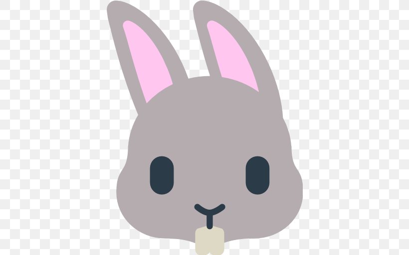 Emoji Domestic Rabbit Text Messaging Clip Art, PNG, 512x512px, Emoji, Carnivoran, Cartoon, Cat, Cat Like Mammal Download Free