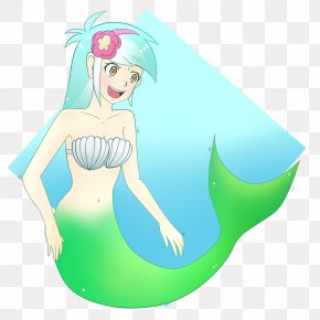 Mermaid - Mermaid Green Desktop Wallpaper Clip Art PNG