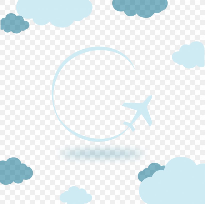 Airplane Cloud, PNG, 1795x1786px, Airplane, Adobe Creative Cloud, Aqua, Azure, Blue Download Free