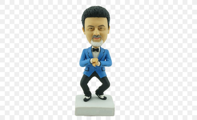 PSY Bobblehead Gangnam Style Wedding Cake Topper Doll, PNG, 500x500px, Psy, Anniversary, Birthday, Bobblehead, Cake Download Free