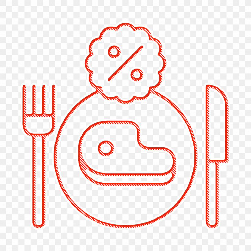 Restaurant Icon Lunch Icon, PNG, 1228x1228px, Restaurant Icon, Line, Line Art, Lunch Icon, Smile Download Free