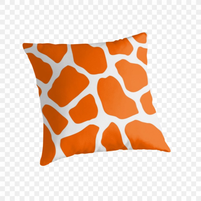 Throw Pillows Cushion Northern Giraffe, PNG, 875x875px, Throw Pillows, Animal Print, Cushion, Funda Bv, Giraffe Download Free