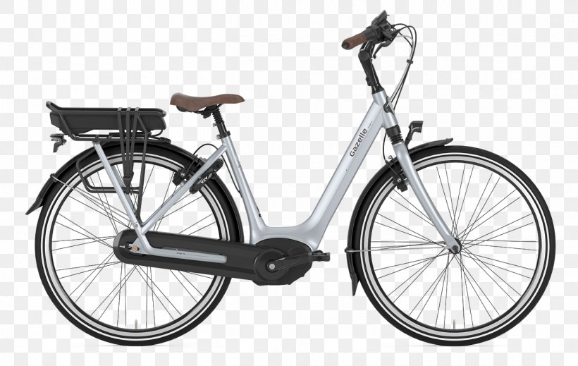 Electric Bicycle Gazelle Dieren Step-through Frame, PNG, 1311x830px, Electric Bicycle, Bicycle, Bicycle Accessory, Bicycle Drivetrain Part, Bicycle Frame Download Free