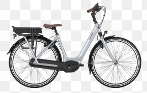 Bicycle - Electric Bicycle Gazelle Dieren Step-through Frame PNG