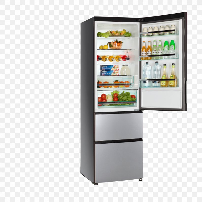 Refrigerator Auto-defrost Haier Freezers Home Appliance, PNG, 1200x1200px, Refrigerator, Autodefrost, Defrosting, Display Case, Drawer Download Free