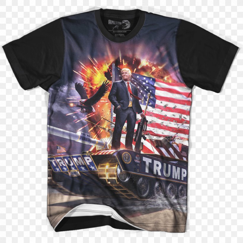 Flag Of The United States T-shirt President Of The United States, PNG, 1200x1200px, United States, All Over Print, Barack Obama, Brand, Clothing Download Free