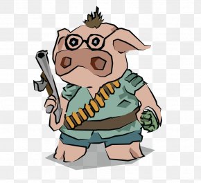 Pig - The Three Little Pigs Animal Farm Domestic Pig PNG