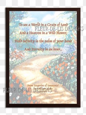 Painting - Auguries Of Innocence Painting Picture Frames Fleur-de-lis Designs PNG