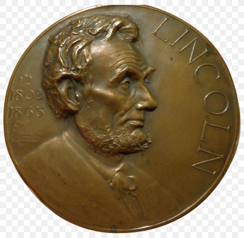 Bronze Medallion Award, PNG, 800x800px, Medal, Abraham Lincoln, Award, Brass, Bronze Download Free