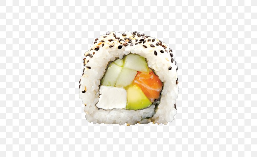 California Roll Sashimi Gimbap Sushi Makizushi, PNG, 500x500px, California Roll, Asian Food, Avocado, Chirashizushi, Comfort Food Download Free