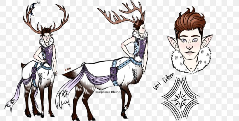 Reindeer Horse Sketch, PNG, 1251x639px, Watercolor, Cartoon, Flower, Frame, Heart Download Free