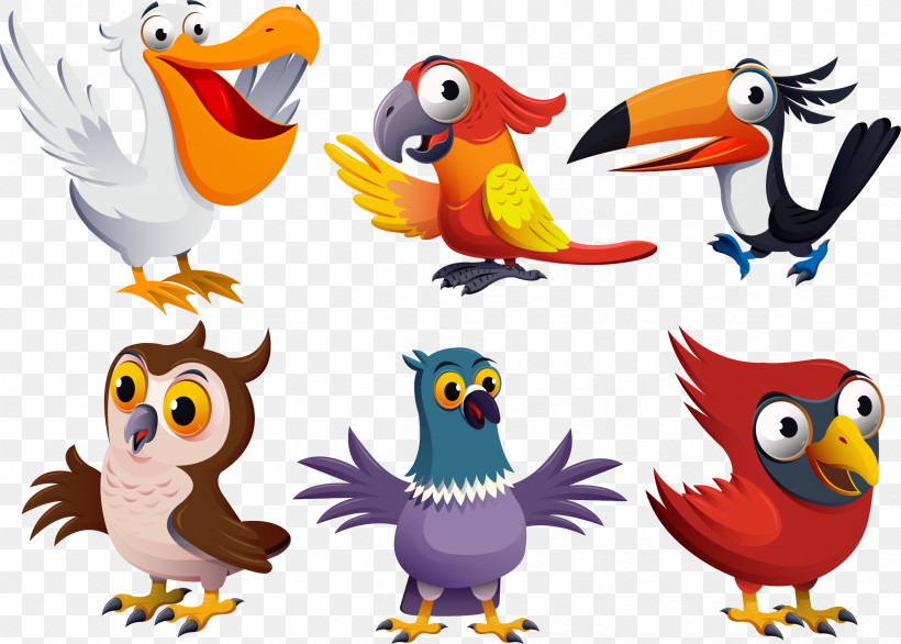 Birds Cartoon Character Model Sheet Character Design, PNG, 2383x1705px, Birds, Cartoon, Character, Character Design, Drawing Download Free