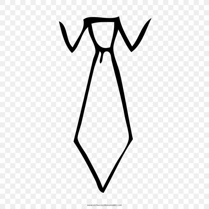Black And White Clothing Necktie Drawing Coloring Book, PNG, 1000x1000px, Black And White, Area, Ausmalbild, Black, Clothing Download Free