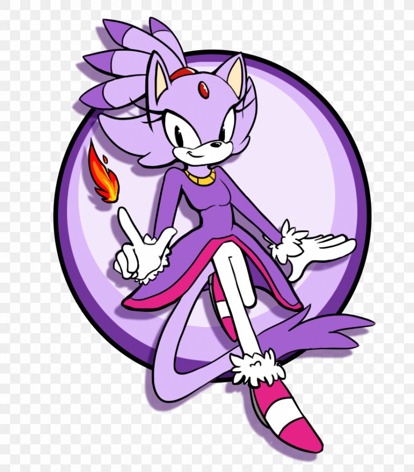 Blaze The Cat Mammal Sonic The Hedgehog, PNG, 877x1000px, Watercolor, Cartoon, Flower, Frame, Heart Download Free