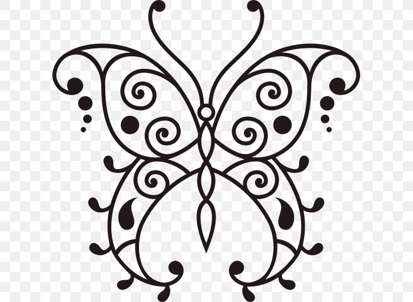Sketch Tattoo Line Art Photography Clip Art, PNG, 611x600px, Tattoo, Artwork, Black And White, Brush Footed Butterfly, Butterfly Download Free
