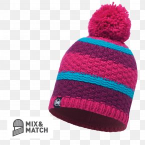 Honeysuckle - Buff Beanie Knitting Knit Cap Hat PNG