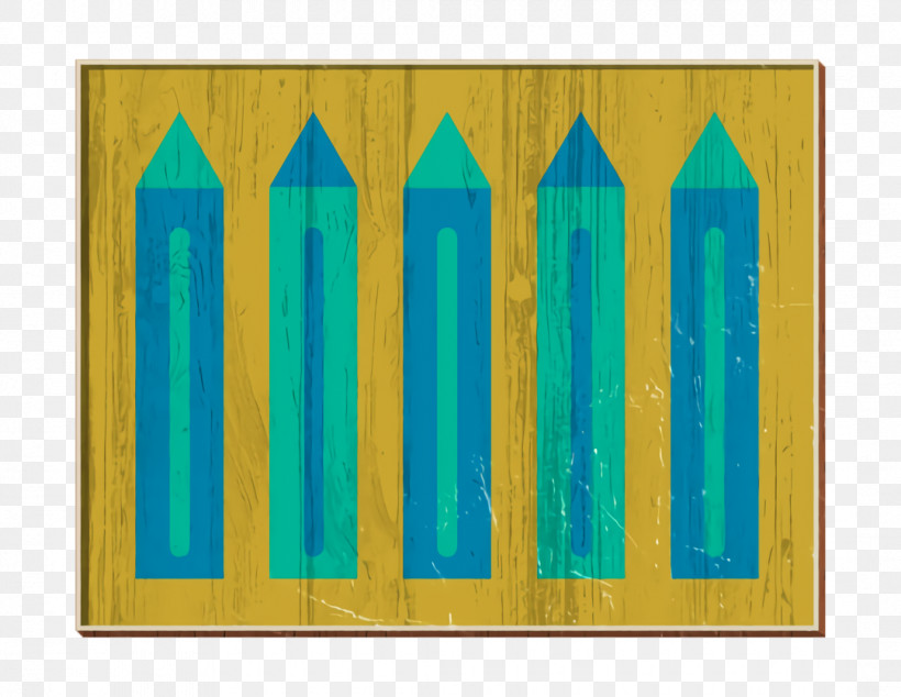 Creative Icon Color Pencils Icon, PNG, 1080x836px, Creative Icon, Color Pencils Icon, Rectangle, Teal, Turquoise Download Free