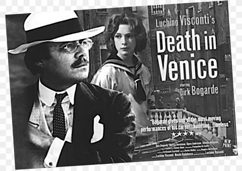 Luchino Visconti Death In Venice Gustav Von Aschenbach Film The German Trilogy, PNG, 1400x990px, Luchino Visconti, Advertising, Album Cover, Apollonian And Dionysian, Author Download Free