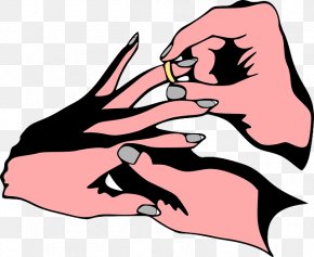 Cartoon Wedding - Engagement Ring Wedding Ring Clip Art PNG