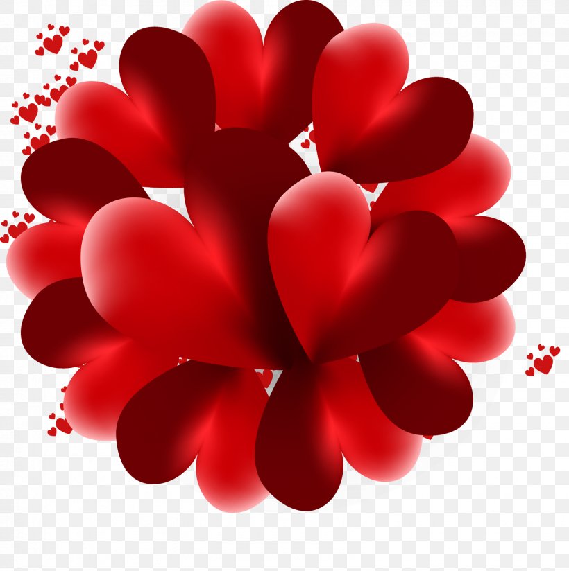 Heart Love Valentine's Day 3D Computer Graphics, PNG, 1592x1600px, 3d Computer Graphics, Heart, Flower, Love, Love Hearts Download Free