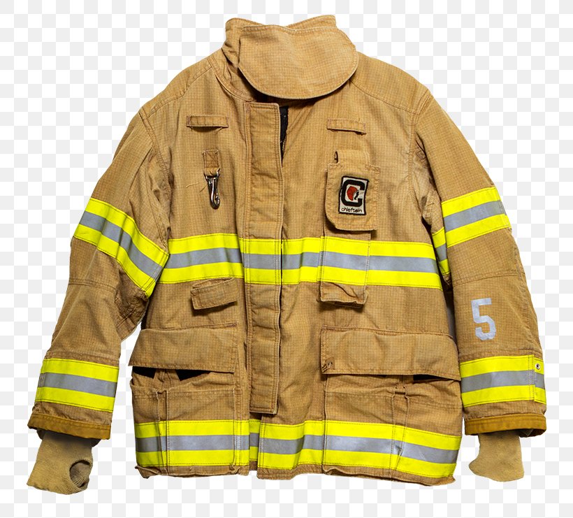 Jacket Firefighter T-shirt Bunker Gear Outerwear, PNG, 800x741px, Jacket, Bunker Gear, Clothing, Coat, Fire Department Download Free