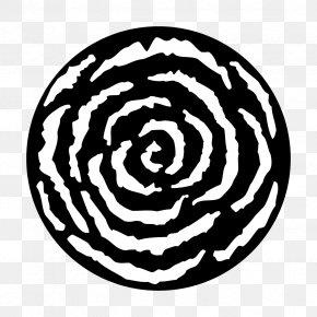 Blackandwhite Spiral - Metal Background PNG