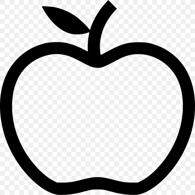 Apple Teacher, PNG, 980x982px, Apple, Artwork, Black, Black And White, Education Download Free