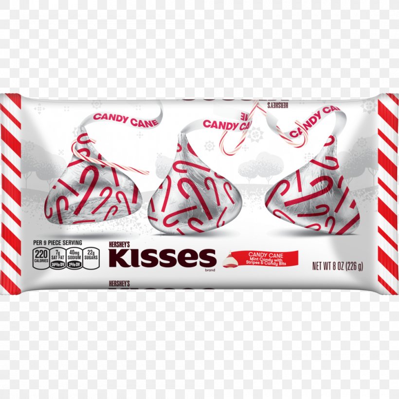 Candy Cane Hershey Bar Hershey's Kisses Chocolate Mint, PNG, 1000x1000px, Candy Cane, Biscuits, Candy, Chocolate, Christmas Download Free