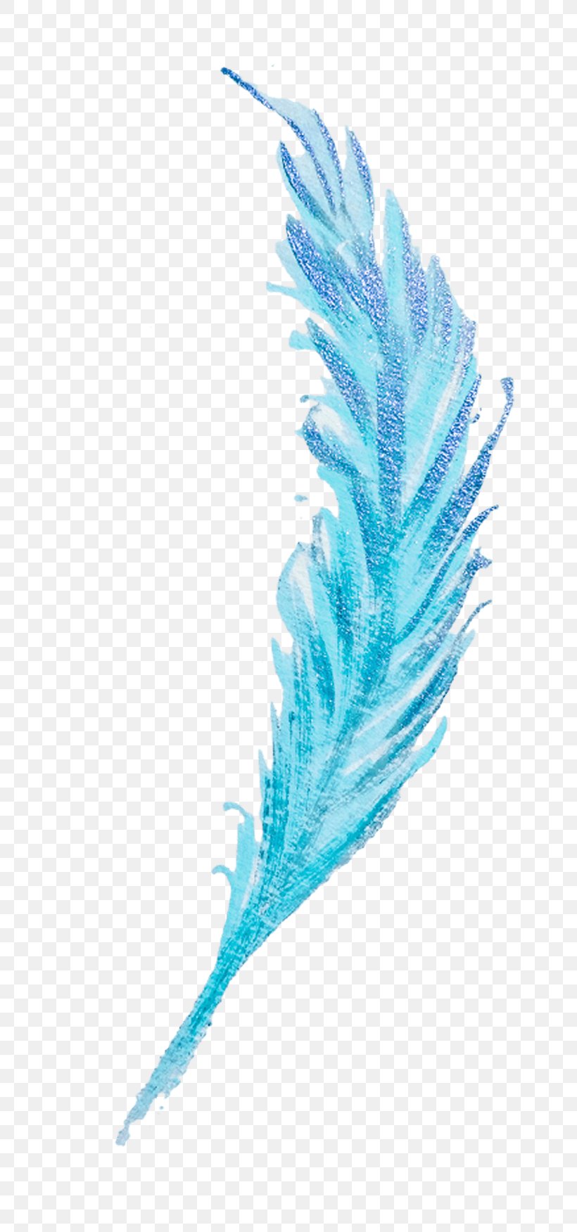 Feather Image Watercolor Painting Design, PNG, 804x1752px, Feather, Blue, Color, Fashion Accessory, Peafowl Download Free