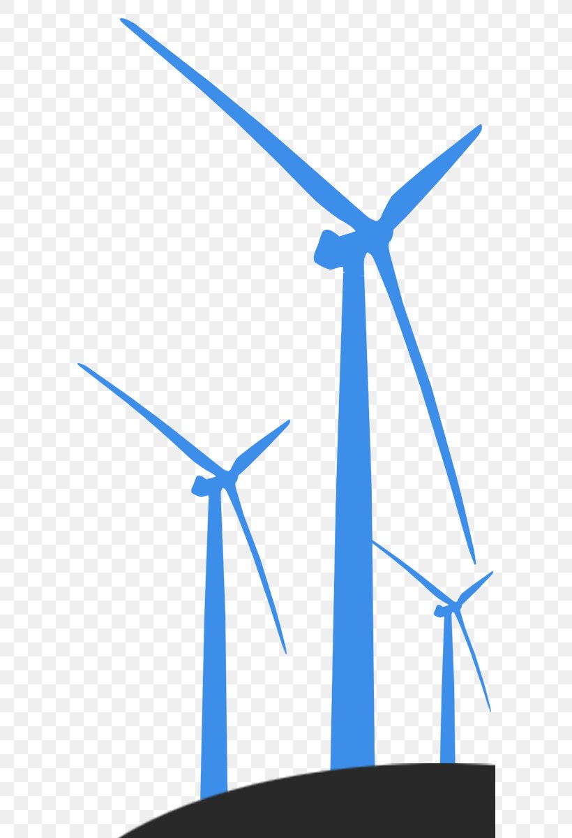 Wind Turbine Clip Art Wind Power, PNG, 600x1200px, Wind Turbine, Azure, Blue, Electric Blue, Energy Download Free