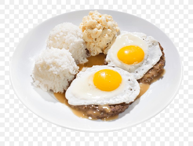 Fried Egg Loco Moco Cuisine Of Hawaii Barbecue Hamburger, PNG, 800x620px, Fried Egg, Barbecue, Breakfast, Comfort Food, Cuisine Download Free