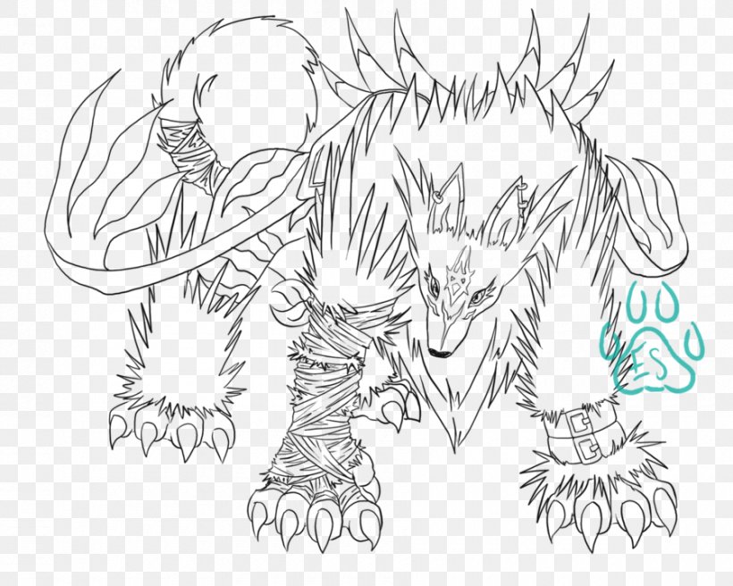 Gaomon Digimon Character White Sketch, PNG, 900x720px, Watercolor, Cartoon, Flower, Frame, Heart Download Free