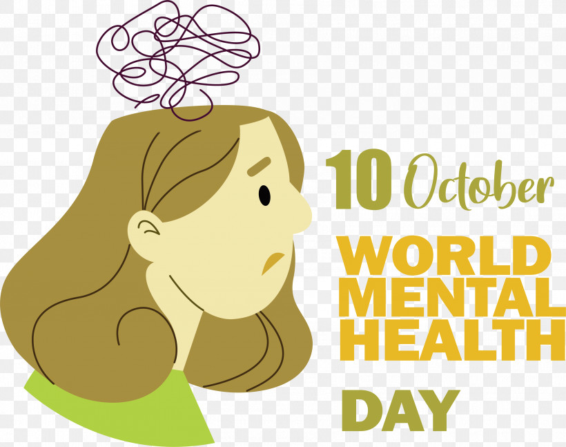 World Mental Health Day, PNG, 3606x2848px, World Mental Health Day, Global Mental Health, Mental Health, Mental Illness, World Health Day Download Free
