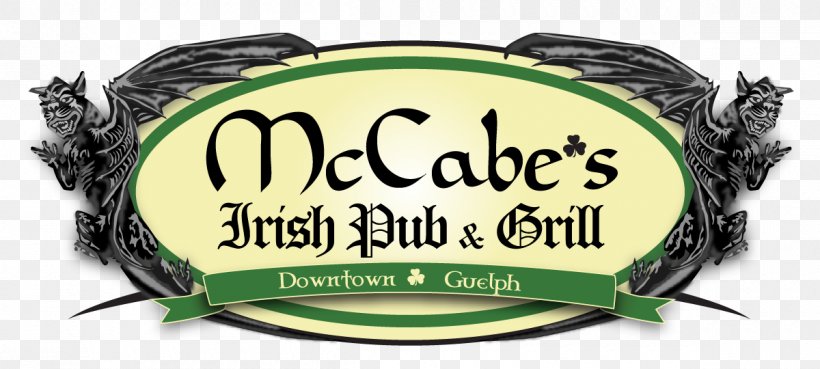 McCabe's Irish Pub & Grill Waterloo Brand, PNG, 1200x540px, Waterloo, Brand, Cafe, Food, Irish Pub Download Free