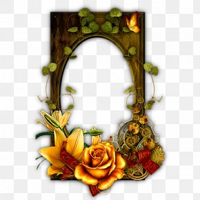 Steampunk Centerblog Net - Picture Frames Floral Design Flower Petal PNG