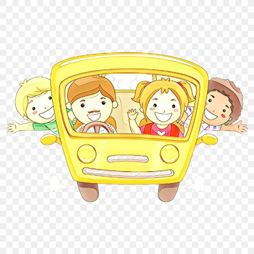 Cartoon School Bus, PNG, 1000x1000px, Cartoon, Cheek, Child, Infant, Meter Download Free