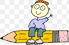 End Of School Leaving - Clip Art Stick Figure Child School Drawing PNG