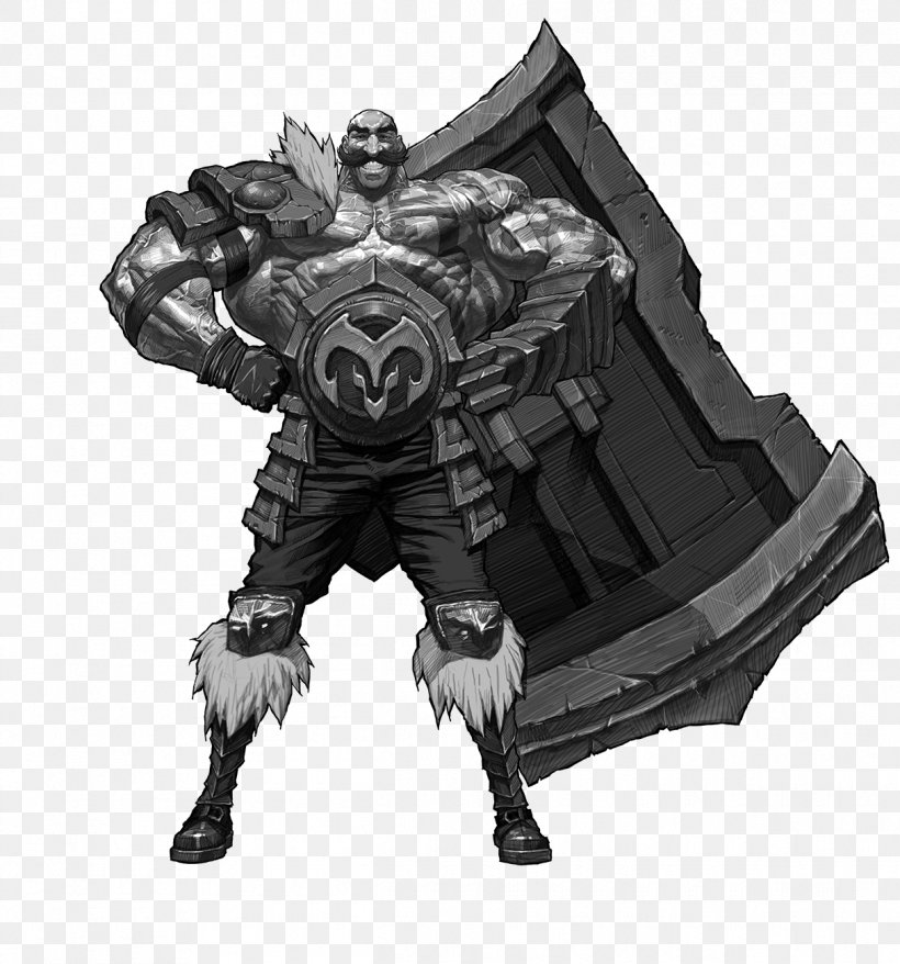 League Of Legends World Championship Riot Games Video Game Polycount, PNG, 1215x1302px, League Of Legends, Armour, Black And White, Concept Art, Electronic Sports Download Free