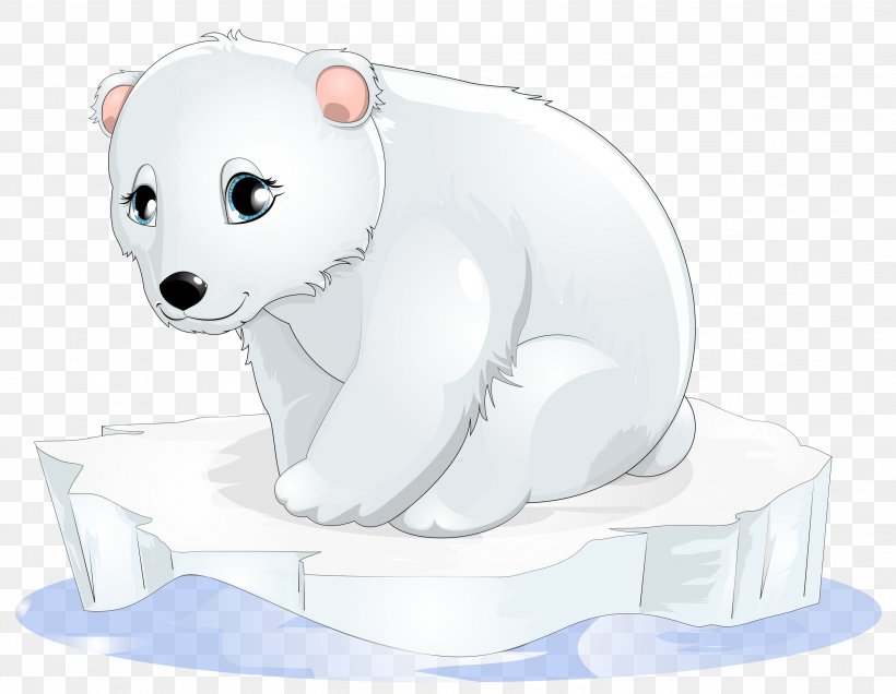 Polar Bear Cartoon Clip Art, PNG, 2999x2329px, Polar Bear, Baby Polar Bear,  Baby Polar Bears, Bear,
