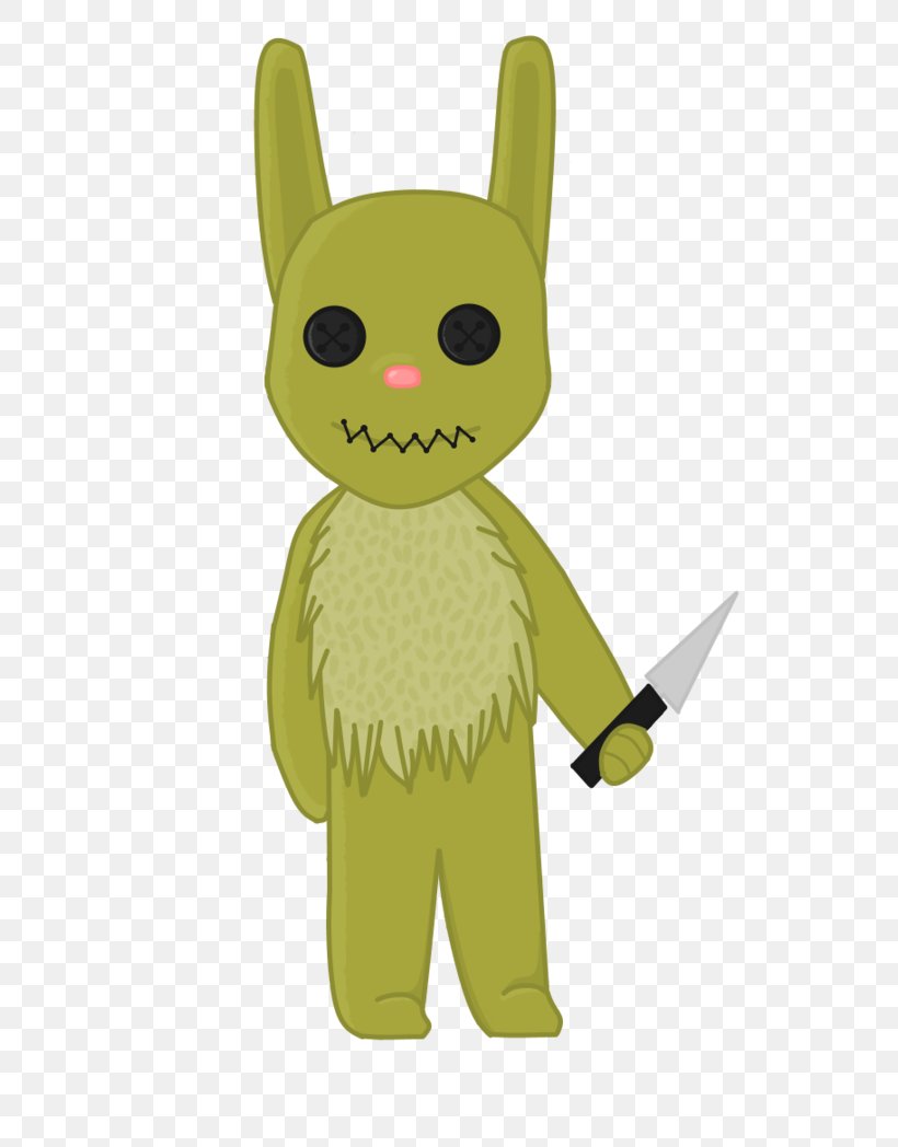 Easter Bunny Cartoon Green Mascot, PNG, 762x1048px, Easter Bunny, Cartoon, Easter, Fictional Character, Grass Download Free